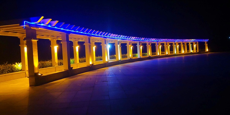 休閑廣場亮化項目